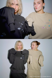 [Casper x ALEXIA STAM] Crew Neck Sweatshirt