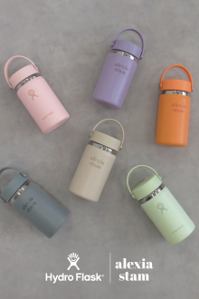 [Hydro Flask x ALEXIA STAM] 12 oz Wide Mouth